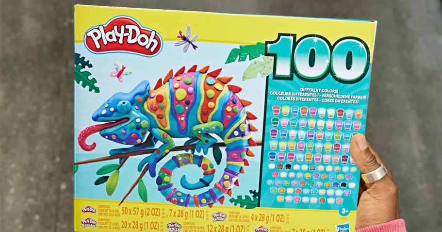 Play-Doh Variety 100-Pack Only $24.99 on Amazon (Reg. $40) – Lightning Deal!