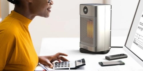 Portable Oscillating Space Heater w/ Remote Only $34.99 on Walmart.com