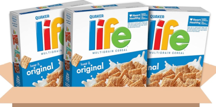 Life Cereal 3-Pack Only $7 Shipped on Amazon