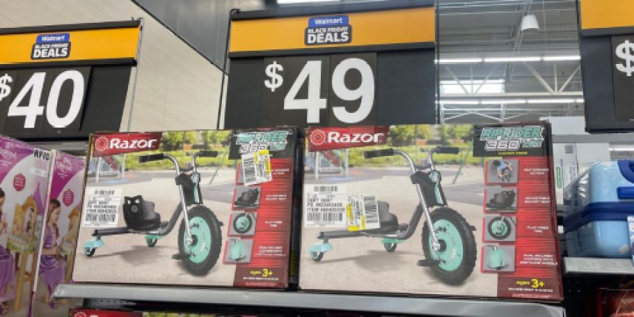 Razor RipRider 360 Mini Tricycle Just $49 Shipped on Walmart.com (Reg. $121)