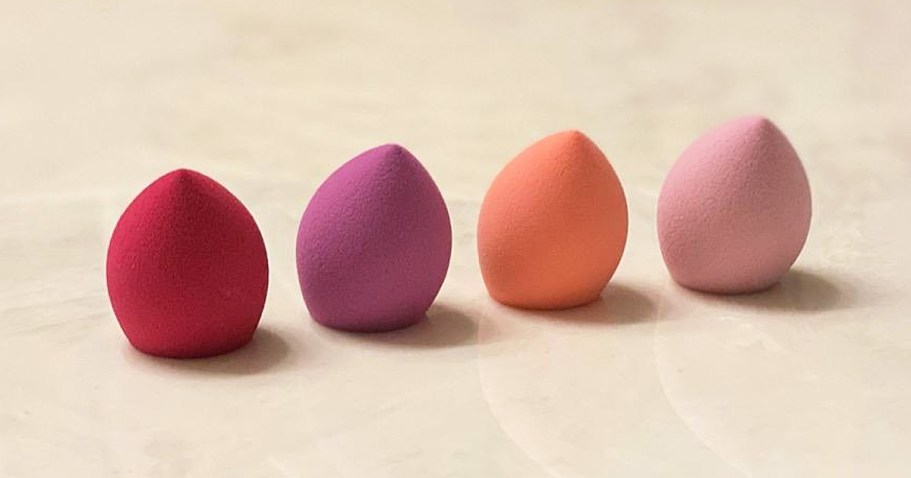 Real Techniques Mini Makeup Sponge 4-Pack Only $3.42 Shipped on Amazon (Reg. $9)