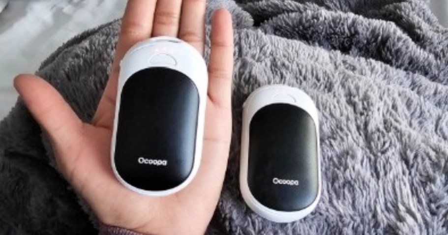 Rechargeable Hand Warmers Set Only $13 Shipped for Prime Members (Reg. $30)