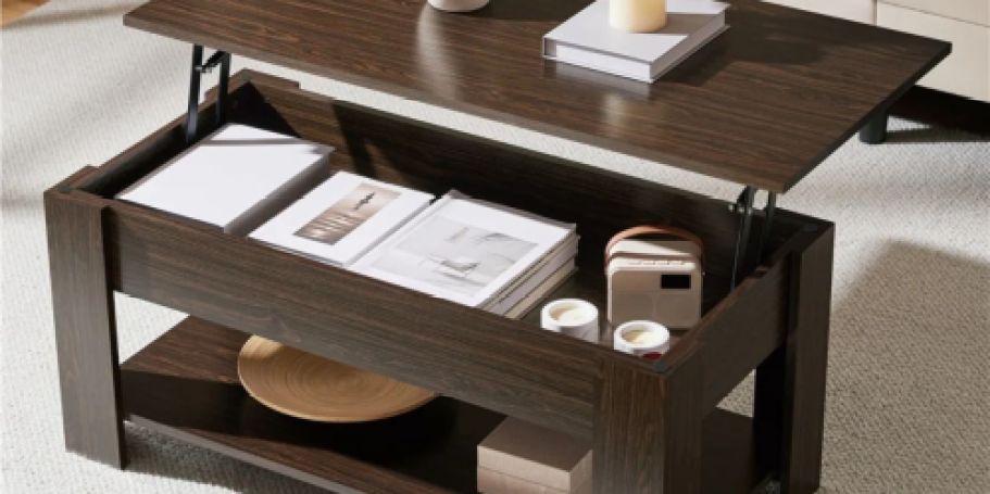 Lift-Top Storage Coffee Table Just $66.50 Shipped on Walmart.com (Reg. $107)