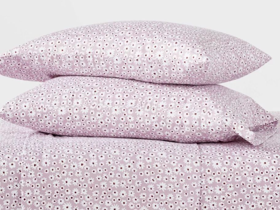 Room Essentials Printed Microfiber Sheet Set