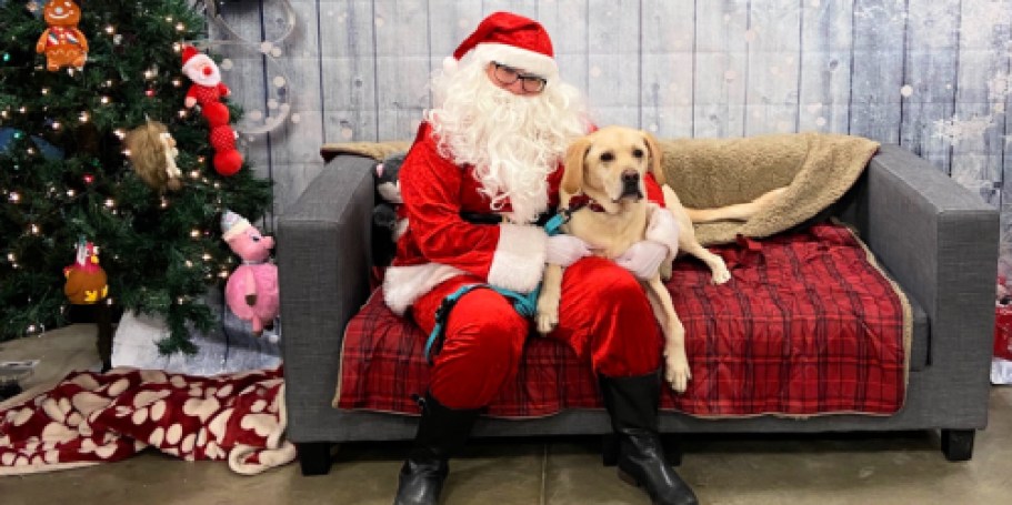 PetSmart FREE Photo with Santa Event This Weekend (Spots Still Available!)