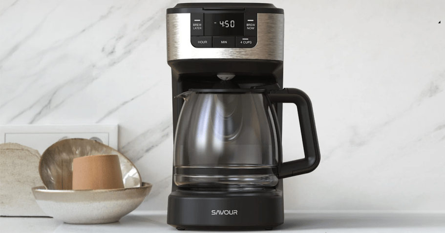 12-Cup Programmable Coffee Maker Only $24.95 on Walmart.com (Reg. $70)