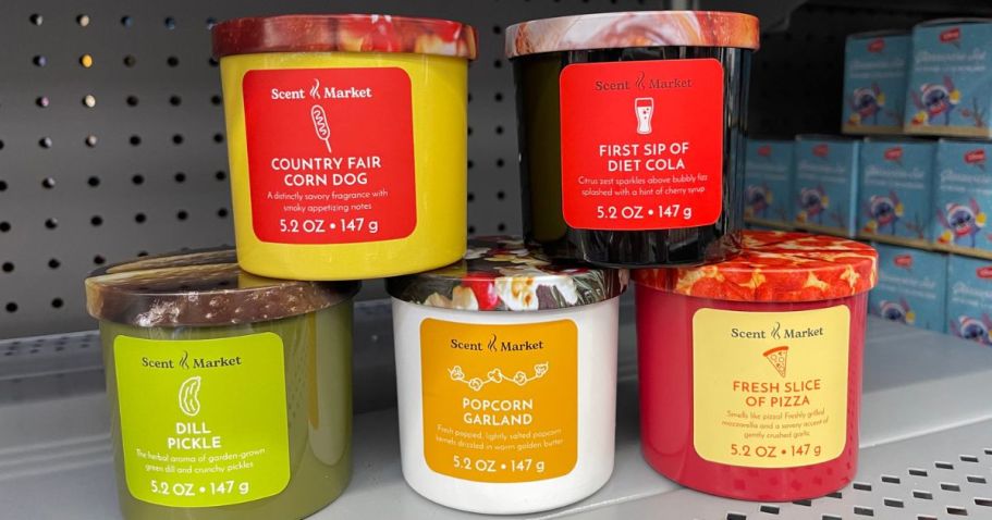 These New Food Scented Candles Are JUST $4 at Walmart | Fun White Elephant Gift Idea