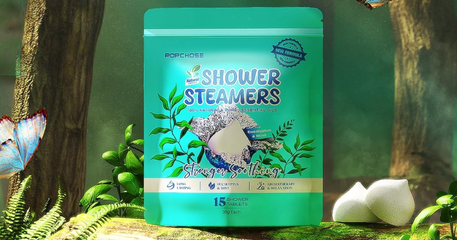 Shower Steamers w/ Essential Oils 15-Pack Just $7.99 Shipped for Amazon Prime Members