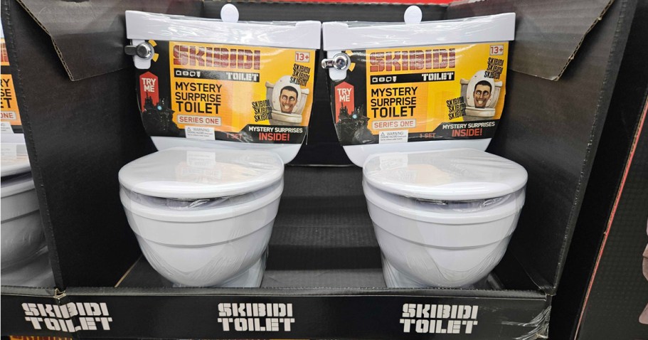 Skibidi Toilet Toys at Walmart | Collectible Toilets, Plushes, & Mystery Figures