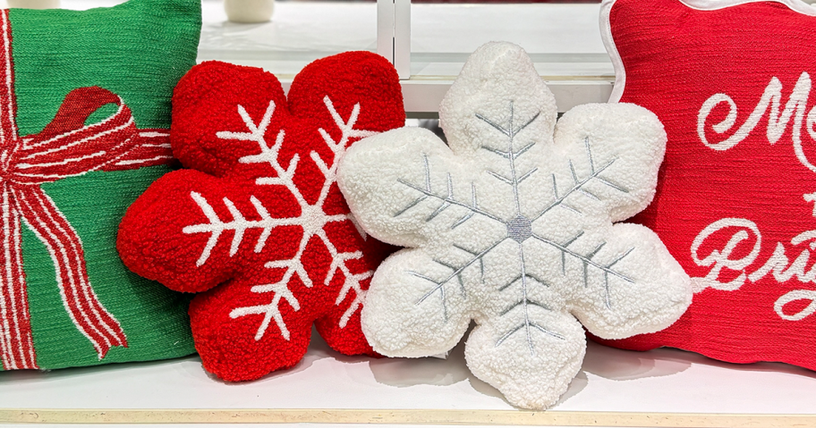 Snowflake Throw Pillows at Target