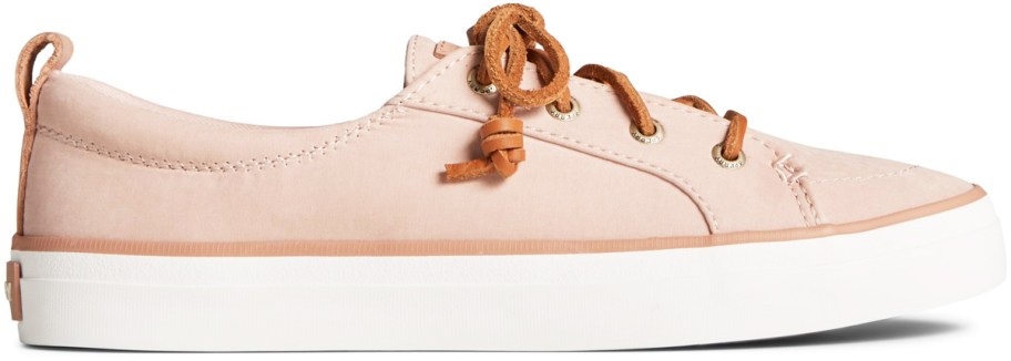 light pink leather sneaker