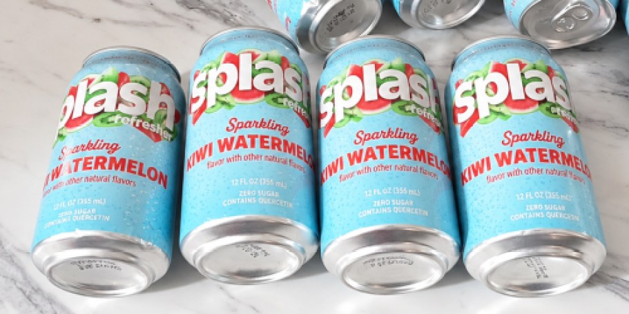 Splash Sparkling Water 8-Pack Just $2.91 Shipped for Prime Members