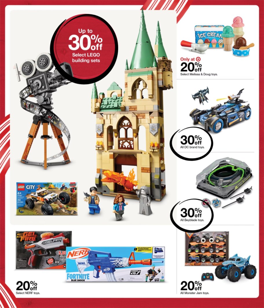 page from Target ad