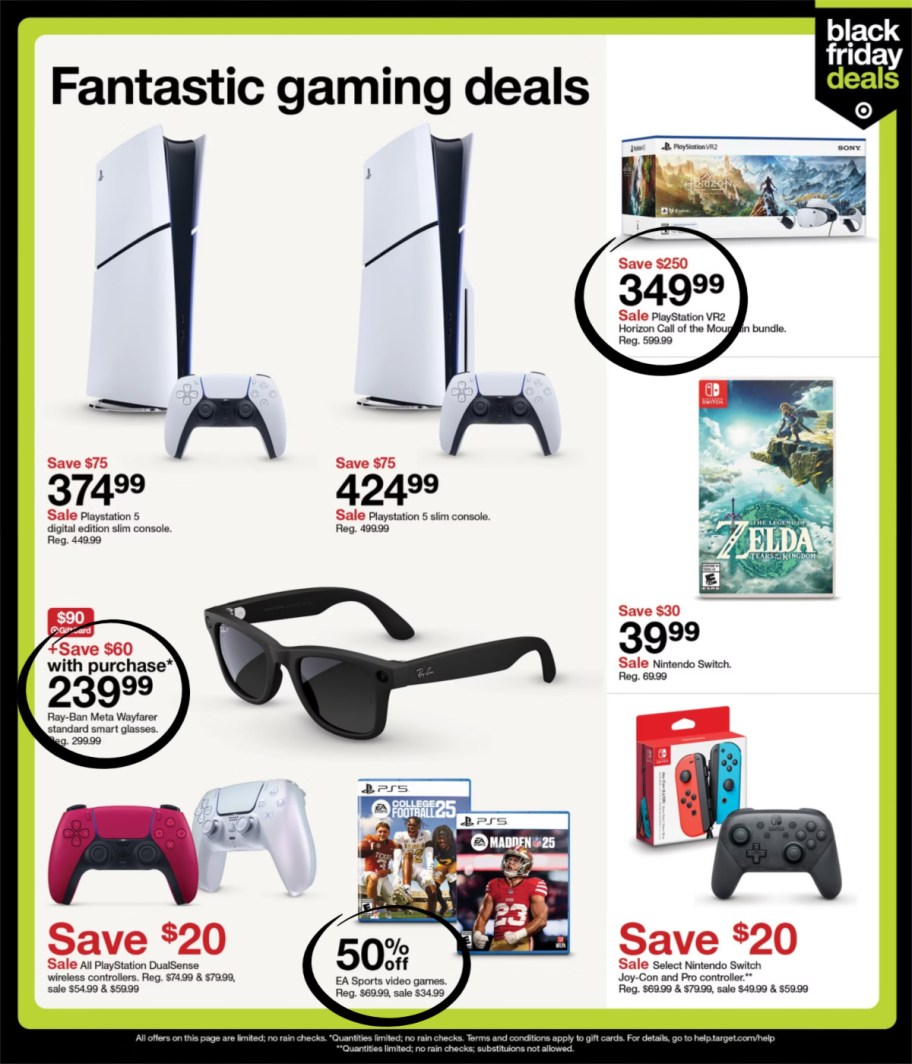 page from Target ad