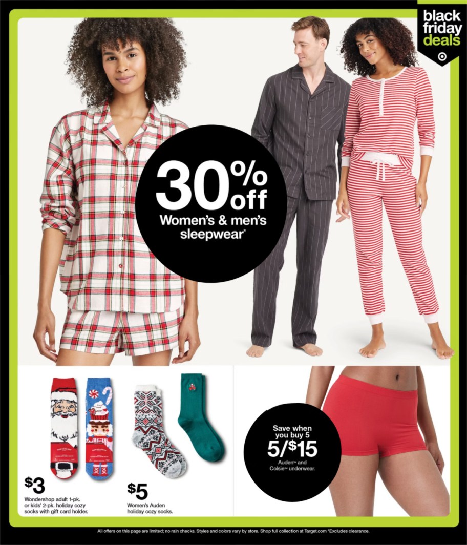 page from Target ad