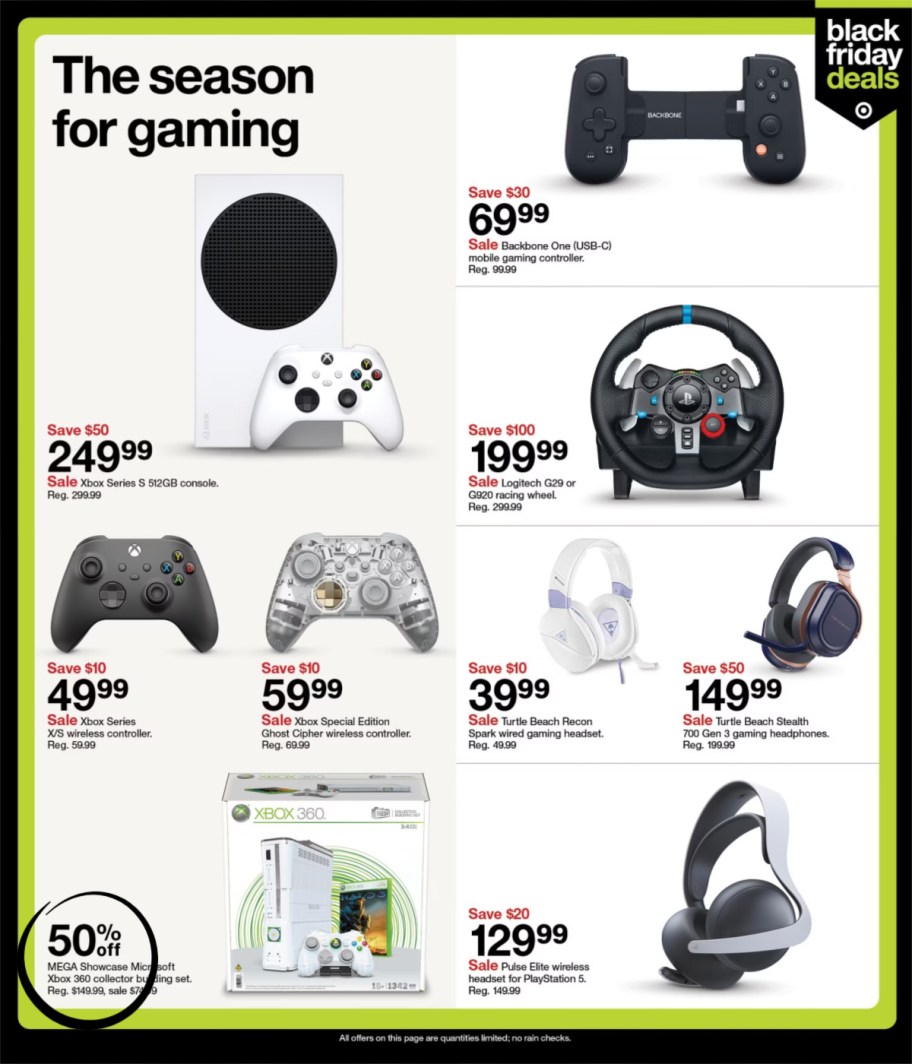 page from Target ad