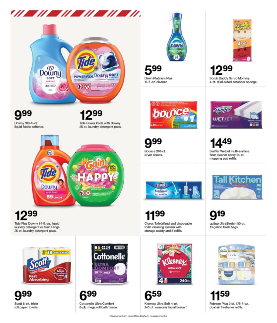 page from Target ad