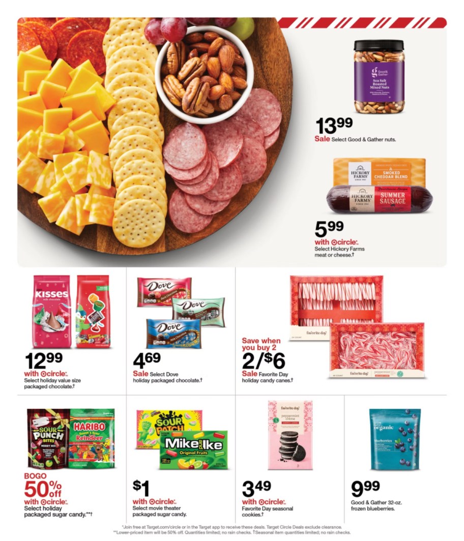 page from Target ad