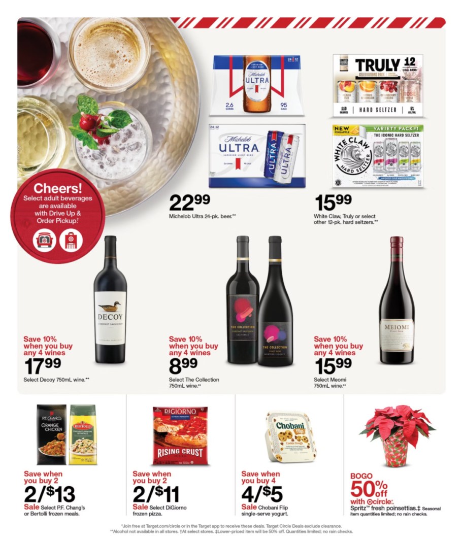 page from Target ad