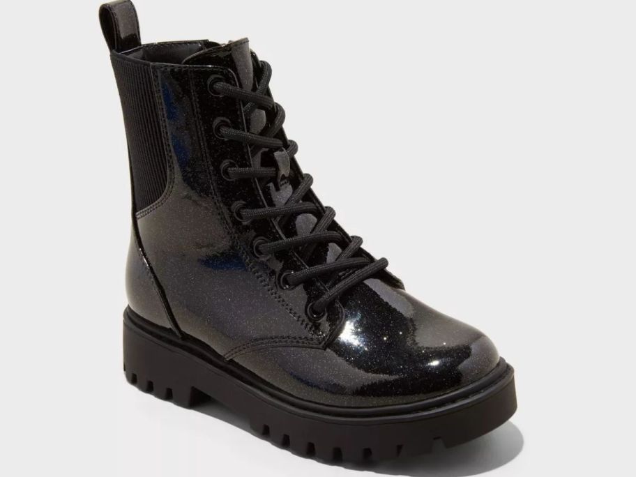 Art Class Kids Rochelle Lace-Up Combat Boots