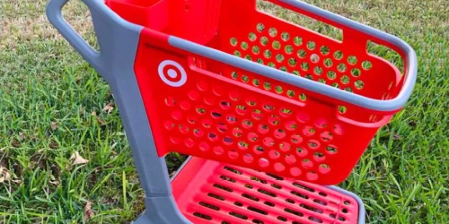 New Target Kids Shopping Cart w/ Cell Phone & Cup Holders