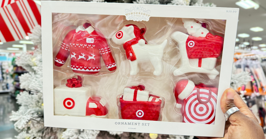 Score 50% Off Target Wondershop Christmas Ornaments Sets