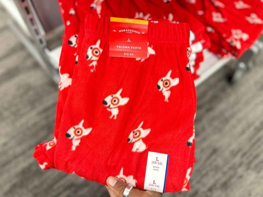 Target Red Bullseye Pajama Pants