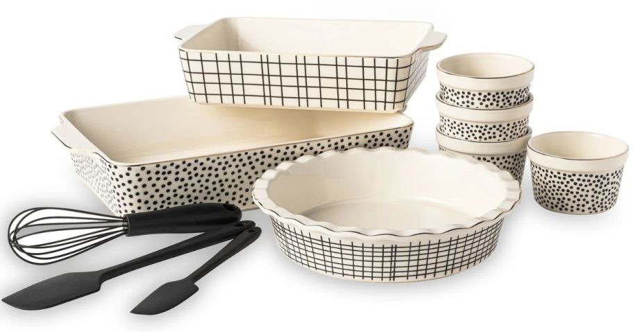 Thyme & Table 10-Piece Ceramic Bakeware Set