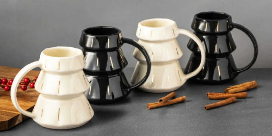 Thyme & Table Tree Mugs 4-Pack Just $7 on Walmart.com (Regularly $23)