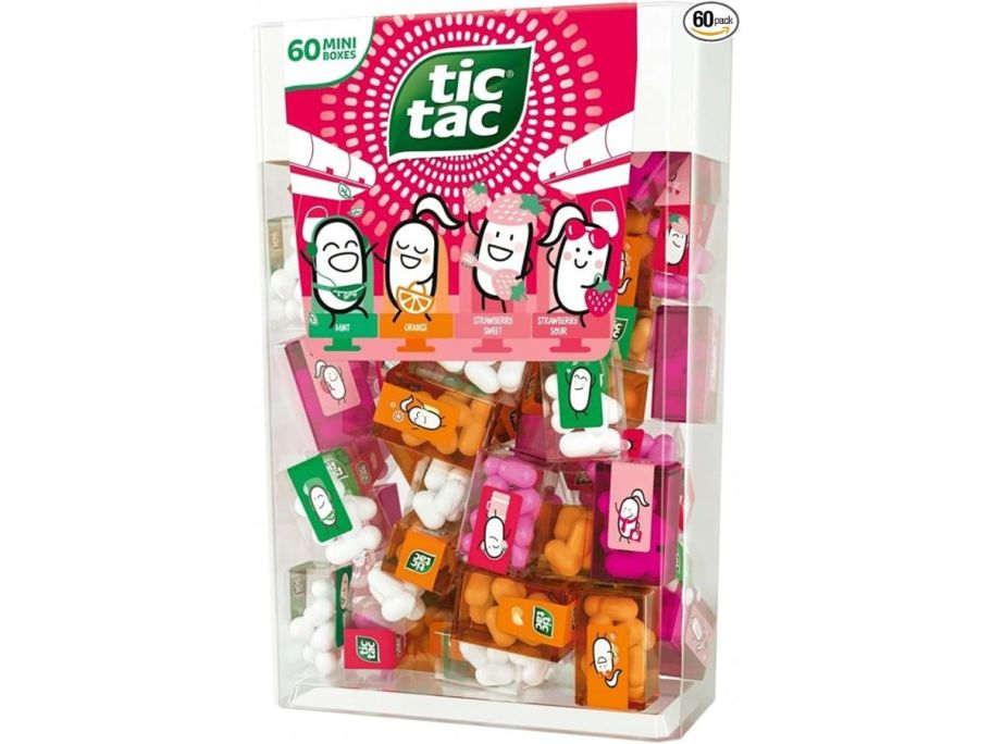 Tic Tac Strawberry Edition 60 mini boxes