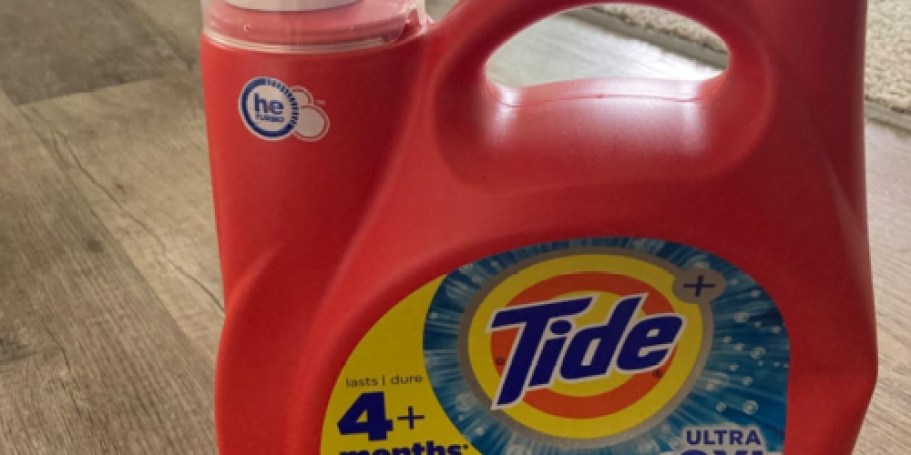 Get OVER $20 OFF 4 Bottles of Tide Laundry Detergent – Just Stack Amazon Discounts!