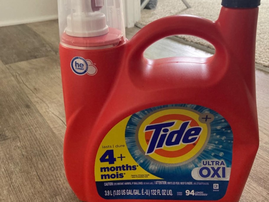 Get OVER $20 OFF 4 Bottles of Tide Laundry Detergent – Just Stack Amazon Discounts!