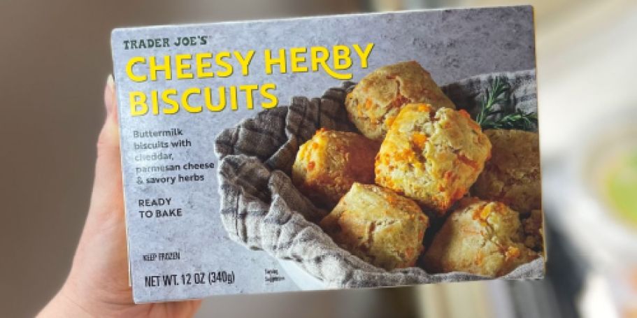 NEW Cheesy Herby Biscuits Just $4.99 at Trader Joe’s