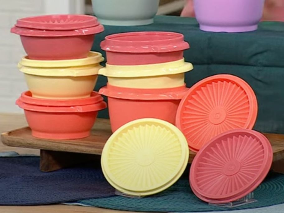 Tupperware 12-piece Heritage Mini Storage Bowl Set