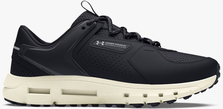 black under armour running shoe