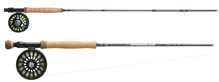 two fly wishing rods with reels