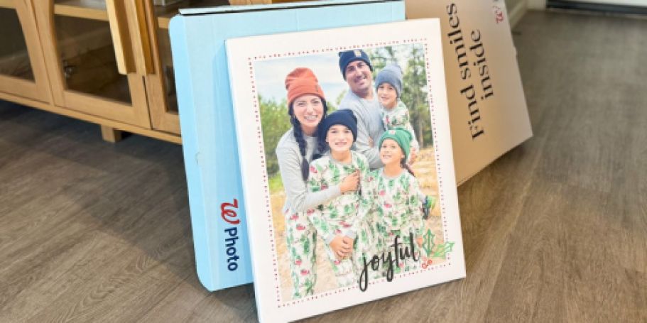 11×14 Walgreens Canvas Print Only $20 w/ Same-Day Pickup (Easy Last-Minute Gift Idea)