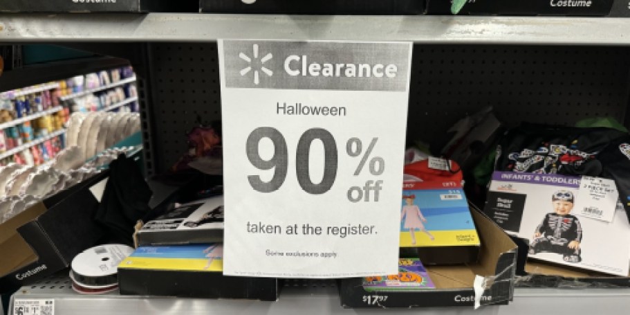 *HOT* Possible 90% Off Walmart Halloween Clearance