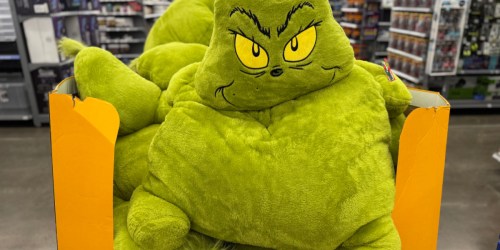 HUGE Grinch Jumbo Plush Only $30 on Walmart.com (Reg. $60)