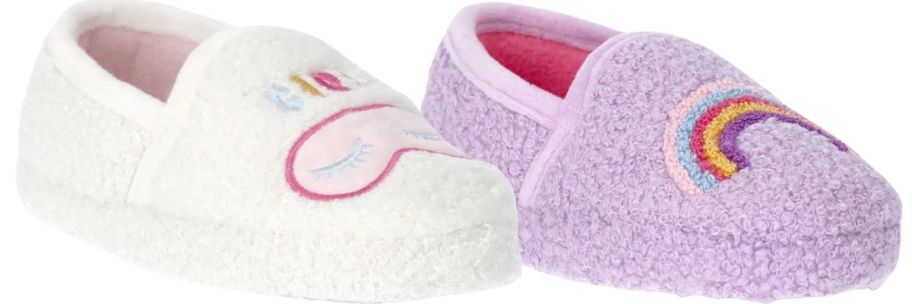 Wonder Nation Toddler Girls Icon Slippers