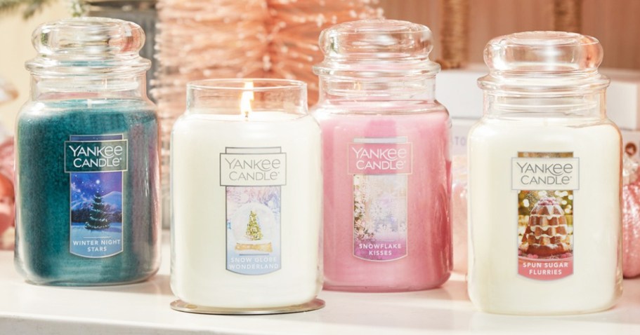 HOT! Buy 2, Get 3 FREE Yankee Candle Sale | Large Jar Candles Only $9.92 Each!