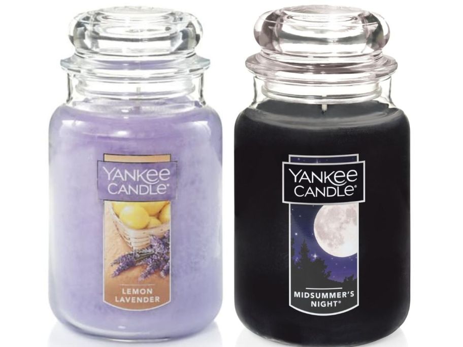 Yankee Candle Lemon Lavender & Midsummer's Night