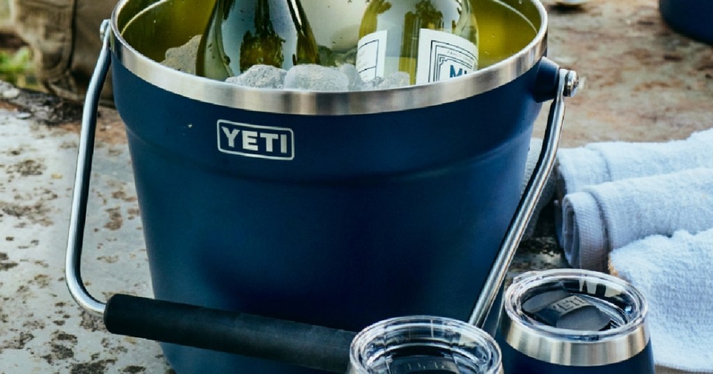 blue yeti barware cooler