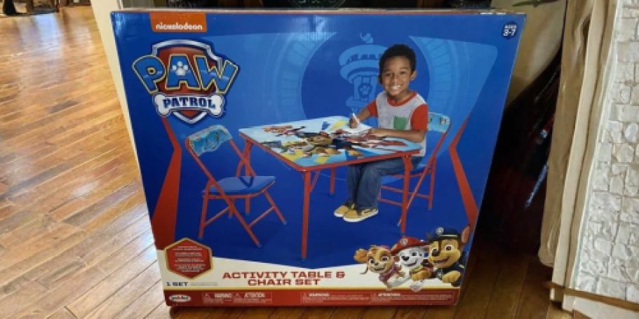 Kids Character Table Sets Only $24.99 on Walmart.com (Reg. $60)