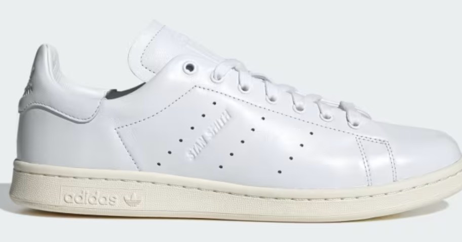 men's adidas Stan Smith style shoe in white