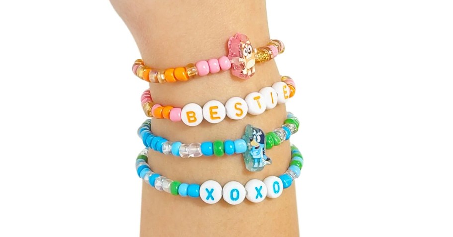 Bluey BFF Beaded Bracelets 8-Pack Only $5.97 on Walmart.com (Easy Stocking Stuffer Idea!)