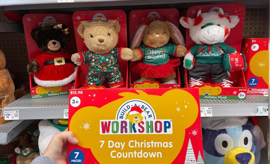 Snag a Build-A-Bear Christmas Plush at Walmart for ONLY $12.98