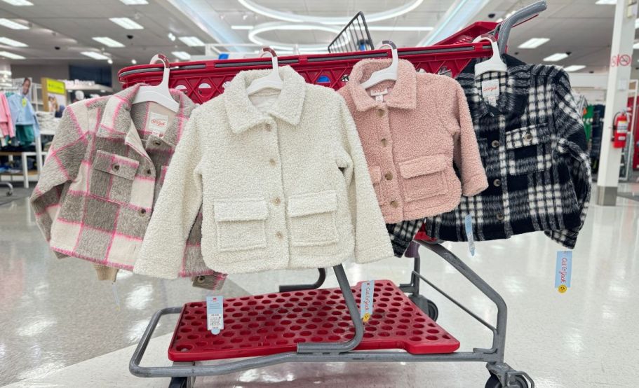 Up to 40% Off Cat & Jack Outerwear on Target.com – Cute Jackets from $14