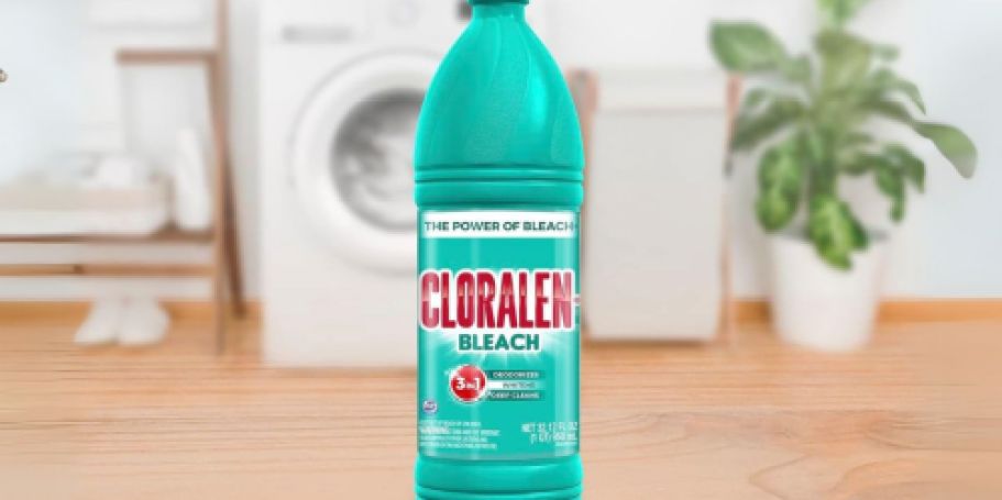 Cloralen 3-in-1 Liquid Bleach 32oz Only $1.19 Shipped on Amazon