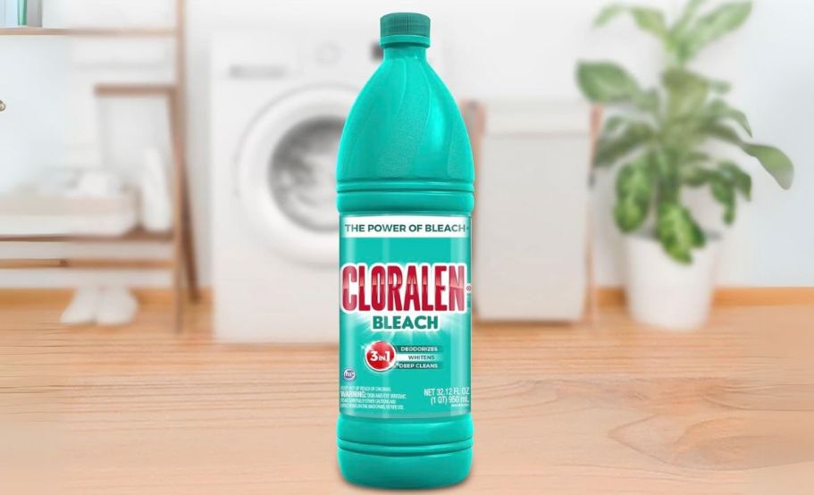 Cloralen 3-in-1 Liquid Bleach 32oz Only $1.19 Shipped on Amazon